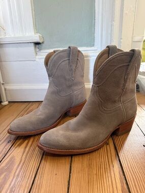 Tecovas Suede Boots